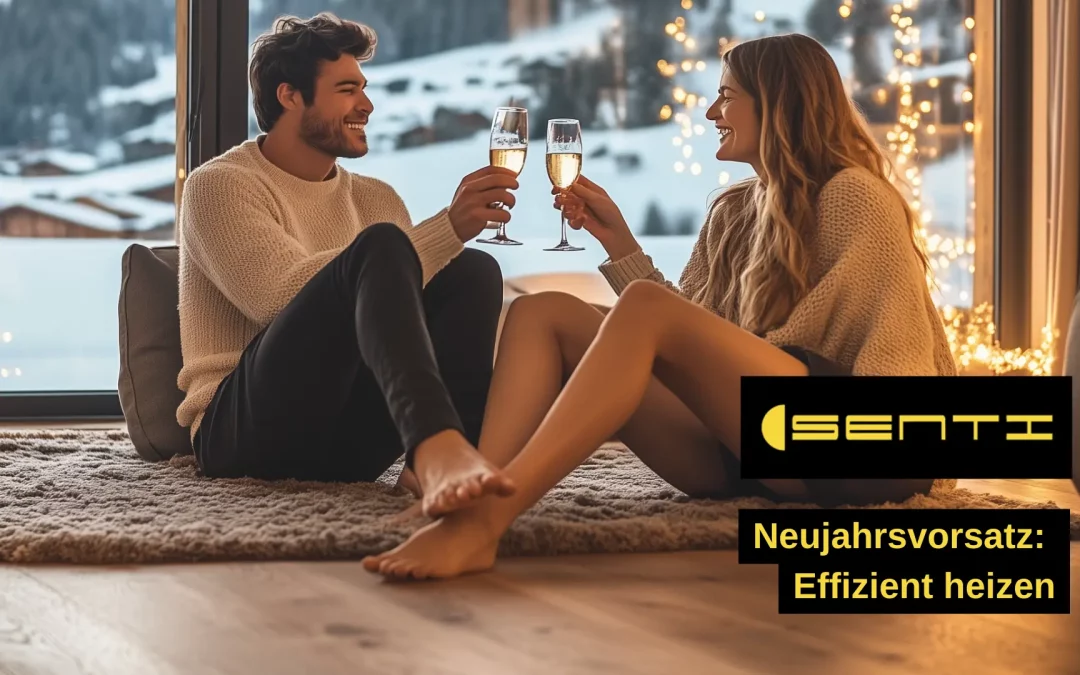 Neujahrsvorsatz effizient heizen SENTI Fußbodenheizung fräsen